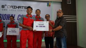 SMK NU Ma’arif Kudus Raih 1st Winner Daihatsu SMK Skill Contest 2024 Regional Jawa Tengah