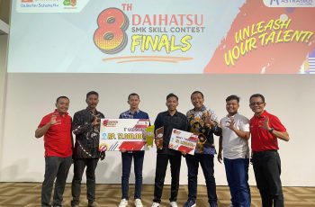 SMK NU Ma’arif Kudus Borong Juara 1 dan Best Teacher di 8th Daihatsu SMK Skill Contest Finals