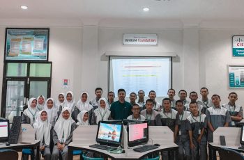 Siswa Jurusan TJKT SMK NU Ma’arif Kudus Laksanakan Ujian Sertifikasi CCNA